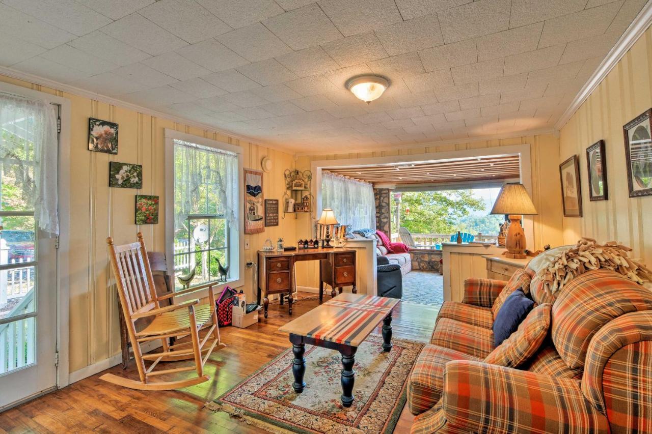 Mountain Cottage With Views Near Tail Of The Dragon! Fontana Dam Esterno foto